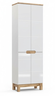 Badkamerkast Hoge kast Kast Opbergruimte Wit Bad