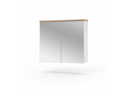 Spiegelkast Wandkast Badkamerkast met spiegel 80 cm