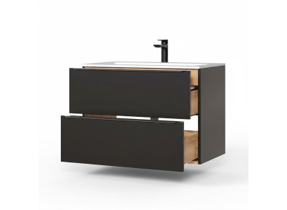 luxe wastafel wastafel onderkast kast bekken wastafels bad 80cm