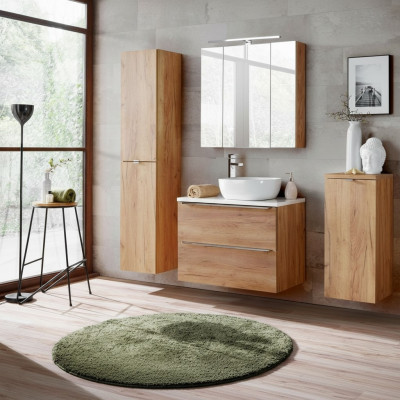 Ontwerp badkamermeubels Bad 4-delige set Garnituur Kast Wastafel
