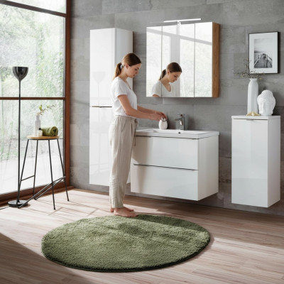 Ontwerp Badkamermeubelen Bad 4-delig Set Deco Garnituur Kast Wastafel