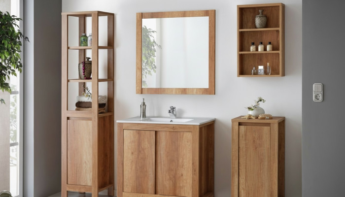 Ontwerp badkamer meubels bad set decoratieve set kast wastafel