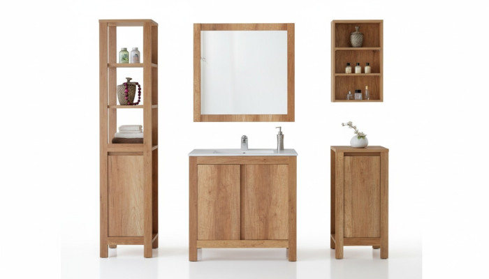 Ontwerp badkamer meubels bad set decoratieve set kast wastafel
