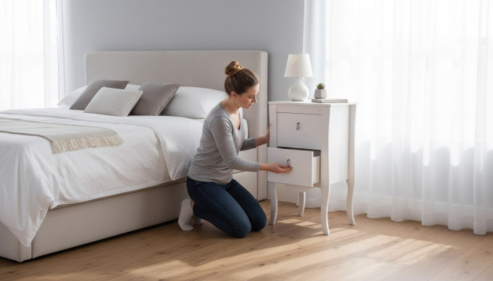 Badkamermeubel commode badkamerkast apotheek commodes houten rek nieuw