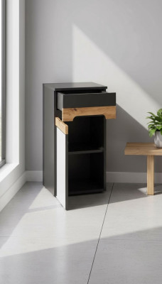 Badkamer Badmeubels Plank Kast Meubels Bruine kasten Apotheken