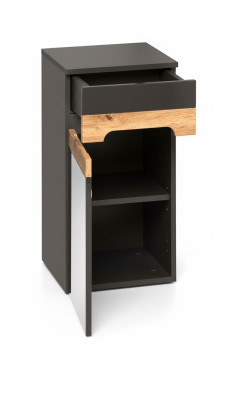 Badkamer Badmeubels Plank Kast Meubels Bruine kasten Apotheken