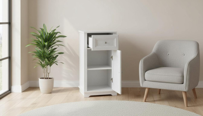 Badkamermeubel onderkast badkamerkast wit 81cm kast badkamermeubels hangend bad nieuw.