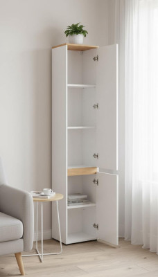 Hoge kast badkamerrek hangkast 176cm badkamer meubelen