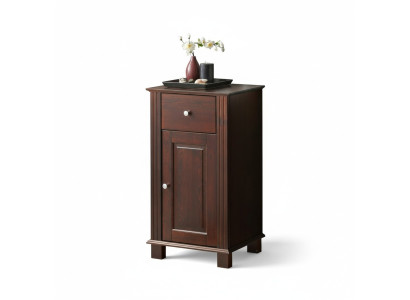 Badkamer meubels rek kast badkamer meubels bruine kasten 46x36x83cm houten rekken