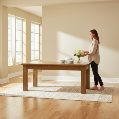 Eettafel 200/400 cm keukentafel restauranttafel hout eettafels conferentiezalen