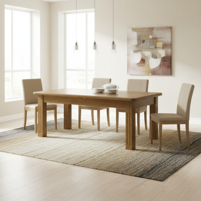 Eettafel 250/450 cm keukentafel restauranttafel hout eettafels.