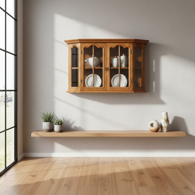 Bar kast Wijnkast Ladenkast Houten bar Vitrine Huisbar