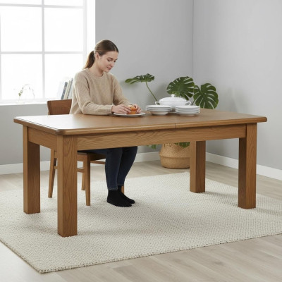 Eettafel 250/450 cm Keukentafel Restauranttafel Houten Eetkamertafels Conferentie
