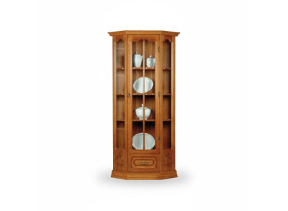 Klassieke kast dressoir vitrine ladenkast vitrinekast