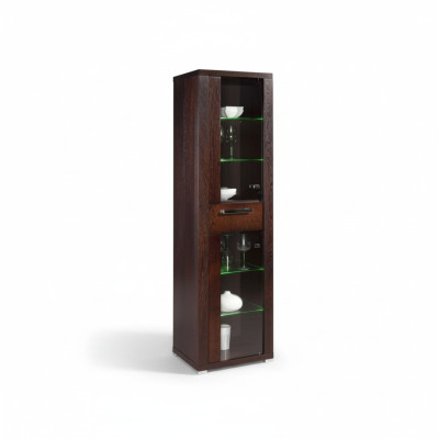 Vitrine kast ladekast glazen plank vitrines rekken houten decoratiekasten nieuw