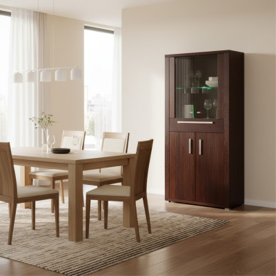 Vitrine kast commode glasplank vitrines rekken houten kasten bar