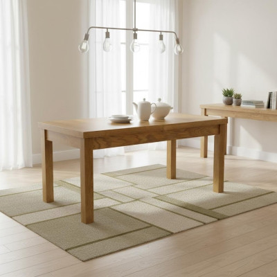 Edele houten tafel Woonkamertafels Landelijke stijl Tafel Vergadertafel