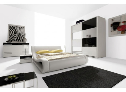 Ontwerp Slaapkamer Compleet Garnituren Kast Bed Ladenkast Nachtkastje Modern
