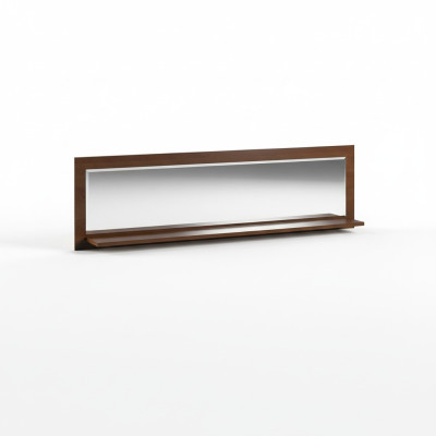 Klassieke wandspiegel houten frame spiegel meubels Nieuw 154x45cm glazen frame wand.