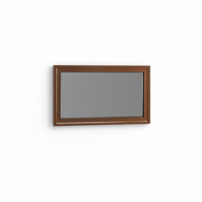 Klassieke wandspiegel met houten frame meubels Nieuw 103x61cm glas