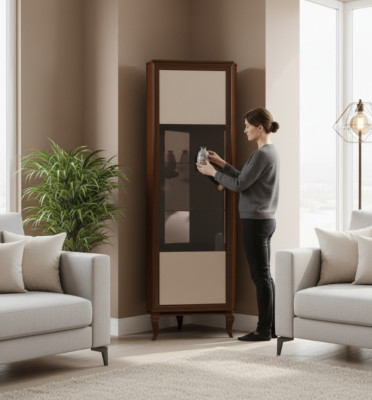 Edelen luxe kast vitrine glas Klassieke kasten vitrines Woonkamer meubelen