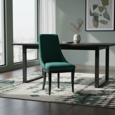 Groene stoelen 8x Luxe Klassieke Eetkamerstoel Stoelen Zit Modern