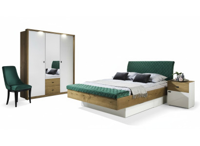Ontwerper gestoffeerd bed bedden stof hout luxe tweepersoonsbed 180x200 cm tweepersoonsbed