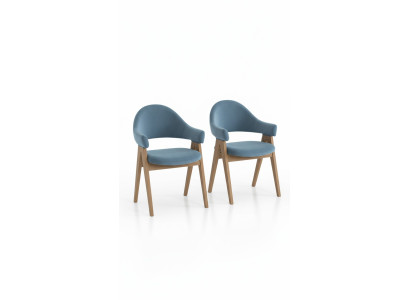 Luxe fauteuilset 10x Stoelgroep Zitkussen Leuning Stoelen Garnituur Hout