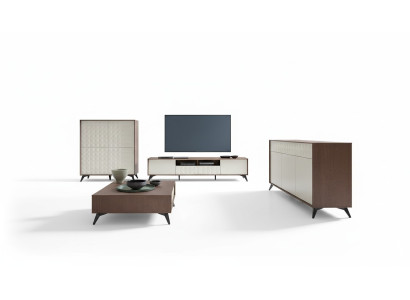Set Moderne woonkamer dressoir RTV dressoir Woonkamertafel Woonwanden