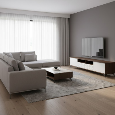 RTV-zijkast TV-wand hoogglans lowboard onderkast TV led tv-kast