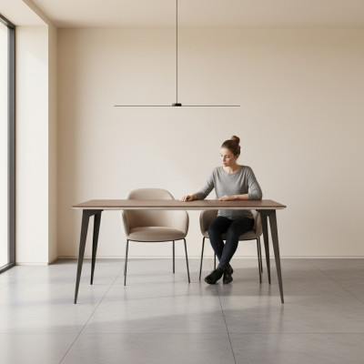 Ontwerp Eettafel in antieke stijl Eettafel Moderne tafels Woonkamer Hout 160x90cm nieuw