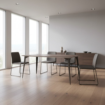 Ontwerp Eettafel in antieke stijl Eettafel Moderne tafels Woonkamer Hout 160x90cm nieuw