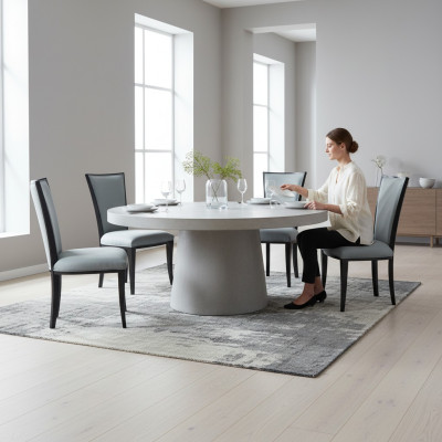 Luxe fauteuilset 4x stoelgroep zitkussen leunstoelen Suite massief hout