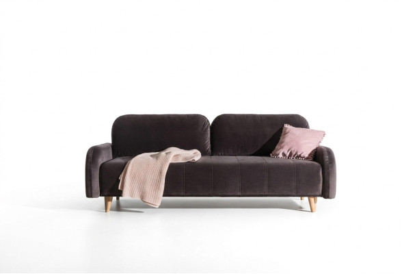 Het luxe grote slaapbank is gemaakt van hoogwaardig materiaal.