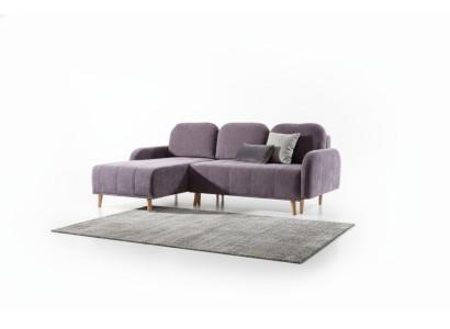 Comfortabele hoekbank combineert modern en functioneel ontwerp
