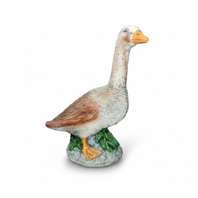 Decoratieve eendbeeld tuinfiguren beelden 44 cm levensgroot figuur plastic nieuw