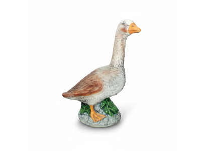 Decoratieve eendbeeld tuinfiguren beelden 44 cm levensgroot figuur plastic nieuw