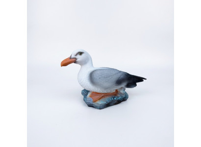Deko figuur meeuw vogel tuinfiguren sculptuur beelden sculpturen 38 cm nieuw