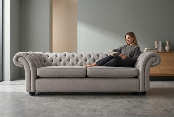 Engelse zitkussen bank - textiel slaapbanken banken nieuw