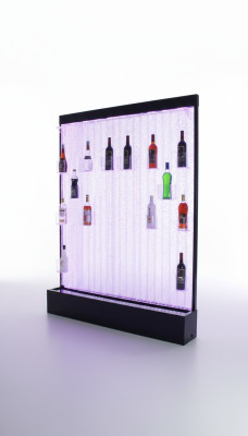 Led Water Muur Barrek Pilaren Waterslangen Balies Ontwerperrekken