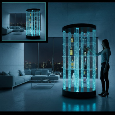 Ontwerperbar Ontvangstbalie Watermuur Watersäule Barrekken
