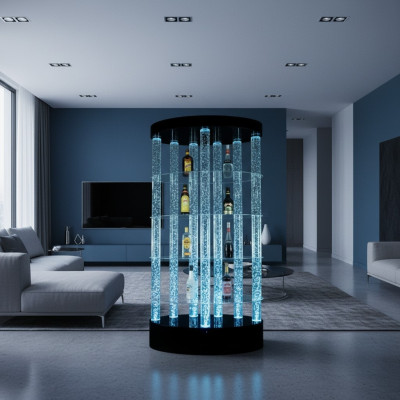Ontwerperbar Ontvangstbalie Watermuur Watersäule Barrekken