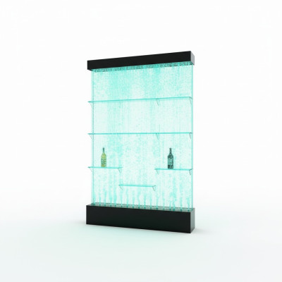 Toonbank Rekken Ontwerper Verlichte Led Watermuur Barrek Kolom
