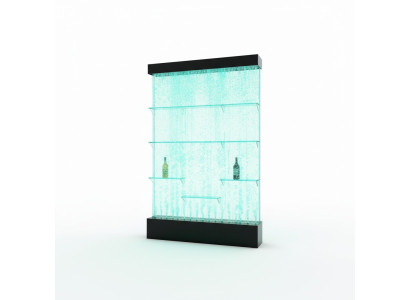 Toonbank Rekken Ontwerper Verlichte Led Watermuur Barrek Kolom