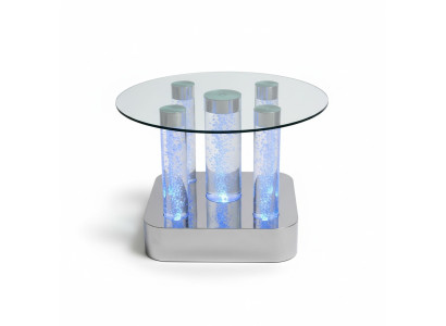 Water Design Tafel Salontafel Waterzuilen Pilaar Bank Tafels LED