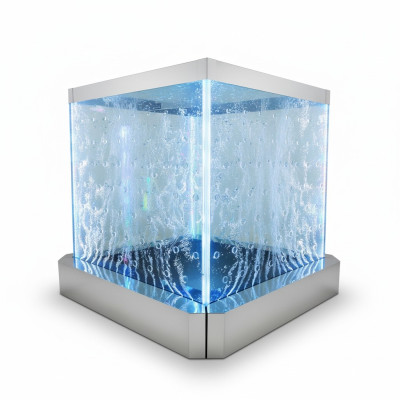 Wandpaneel LED waterwand water wanden water luchtbellen muur