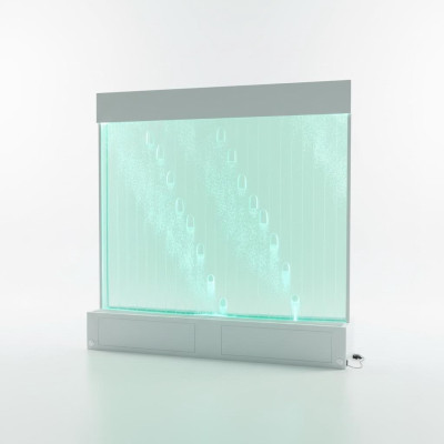 Moderne scheidingswand Water Walls LED-waterval verlichte decoratieve wand.