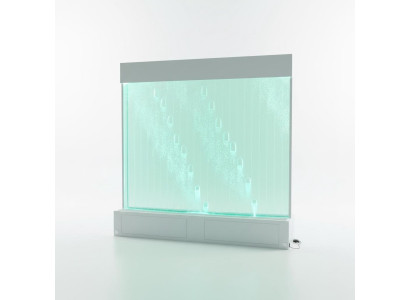 Moderne scheidingswand Water Walls LED-waterval verlichte decoratieve wand.