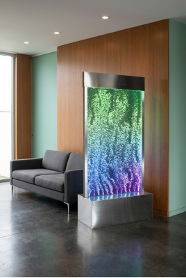 Wandpaneel LED Watermuur Waterwanden Waterbellen Decoratieve Moderne Muur