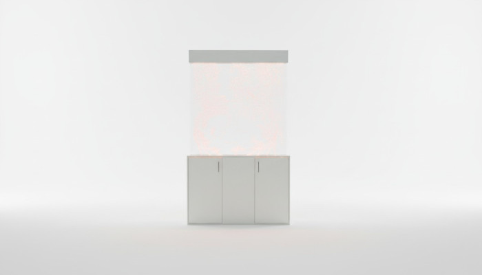 Scheidingswand Planken Kast Waterwand Decoratieve zuil Wanden Watermuur LED
